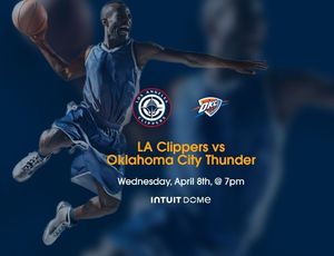 LA Clippers vs Oklahoma City Thunder Tickets 2026