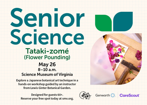 Senior Science: Tataki-zomé (Flower Pounding)