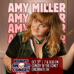 Comedy At The Comet | AMY MILLER