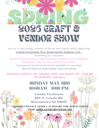 2026 Spring Lenola Auxiliary Craft and Vendor Show