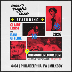 One Night Live Presents Claire Ernst and Dani Offline