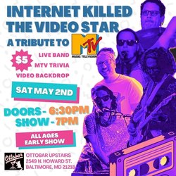 MTV Night Returns to Ottobar: Live Band, Video Backdrop, MTV Trivia!