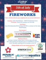 Ashburn Village Annual Firework Show