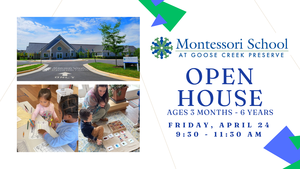 Open House: Montessori School at Goose Creek Preserve