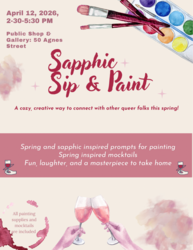 Sapphic Sip & Paint