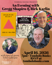 An Evening with Gregg Shapiro and Rick Karlin