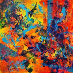 Workshop - Abstract Painting in Acrylics w/ Erin Scaia