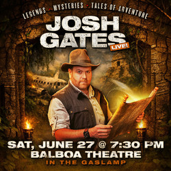 Josh Gates: Legends, Mysteries and Tales of Adventure Pre-Show VIP Experience Available
