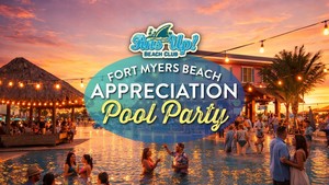 Fort Myers Beach Appreciation Pool Party at Margaritaville