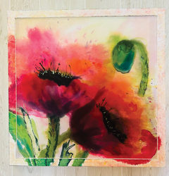 Magic Colors and Flowers:  Silk Painting Workshop