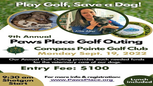 Paws Place Dog Rescue 9th Annual Golf Outing