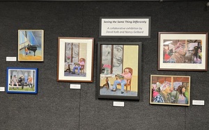 ArtAbout Second Friday, Photographs by David Kalb and Oil Paintings by Nancy Gelbard