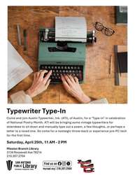 Typewriter Type-In