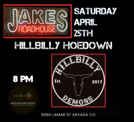 Hillbilly Demons Return to Jake's Roadhouse!
