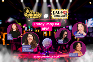 Las Locas Comedy at BABS Comedy Club