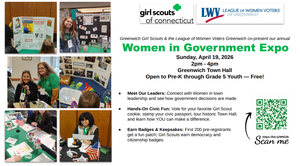 Greenwich Girl Scouts & LWV Greenwich Women in Government Workshop