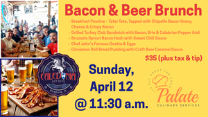 Beer & Bacon Brunch at Caledonia Brewing on Sunday, April 12
