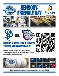 Fourth Annual Sensory-Friendly Game with the St. Paul Saints