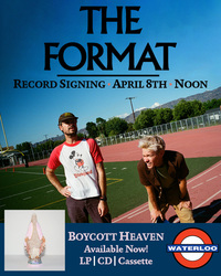 THE FORMAT Record Signing