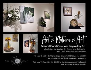 Art x Nature x Art, a spring fundraiser for Sanchez Art Center