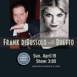 Frank DiBussolo’s Jazz Connection Series – A Rotating Showcase of Jazz Artists; Featuring Duetto