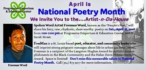 National Poetry Month Celebration