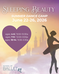 Sleeping Beauty Ballet Camp for 4-6 years