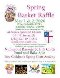 All Saints Church Spring Basket Raffle & Bake Sale