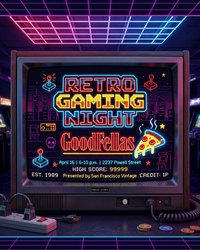 Retro Game night