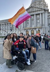 Lesbian Visibility Week Grande Finale: Illumination of SF City Hall Honoring Local Heroes