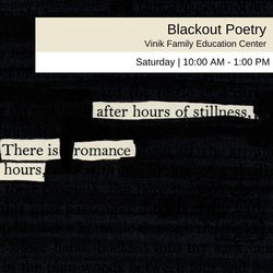 Blackout Poetry