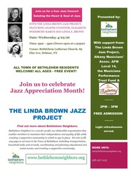 Free Jazz Concert Presented By Bethlehem Neighbors