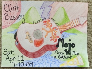 Clint Bussey @ Mojo Pizza 'N' Pub