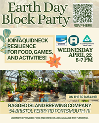 Earth Day Block Party with Aquidneck Resilience