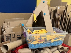 Earth Day Upcycling: Cardboard Creations for Teens
