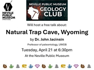 Free talk about:  Natural Trap Cave, Wyoming