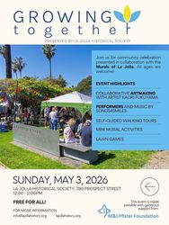 Growing Together - La Jolla Historical Society & Murals of La Jolla