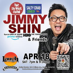 Shindig Show & Salty Crab Comedy - Presents - Paul Rodriguez - Headliner, Jimmy Shin.
