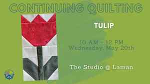 Continuing Quilting: Tulip