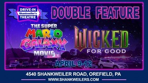 Drive-In Double Feature: MARIO GALAXY and WICKED FOR GOOD