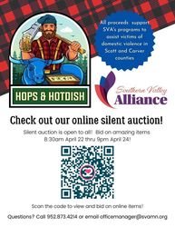 Hops & Hotdish Online Auction