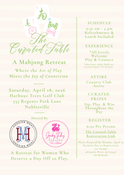 The Curated Table Mahjong Event