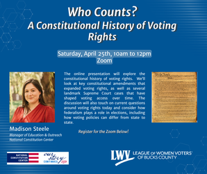 Who counts? A Constitutional History of Voting Rights