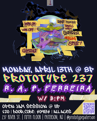 R.A.P. FERREIRA: Superior Healing Style East Coast Tour (w/ B:PM + OPEN JAM SESSION)