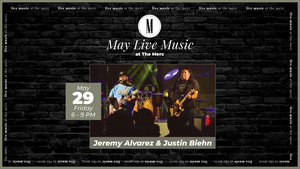 "Live Music:  Jeremy Alvarez and James Biehn @ The Merc"