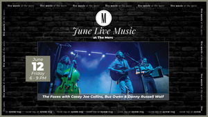 Live Music: The Foxes with Casey Joe Collins, Buz Owen & Danny Russell Wolf @ The Merc
