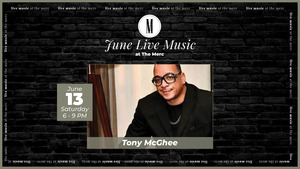 Live Music: Tony McGhee @ The Merc