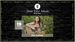 Live Music: Ava Lemon @ The Merc