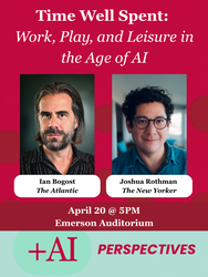 Time Well Spent: Work, Play, and Leisure in the Age of AI