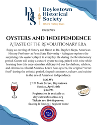 Oysters and Independence